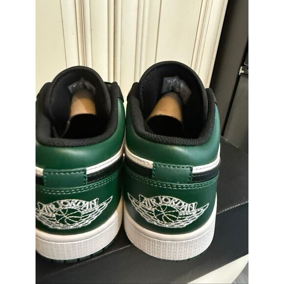 Air Jordan 1 Men's Low Top Green Toe Athletic Sneaker Shoes Multicolor Size 8.5 - Picture 11 of 16